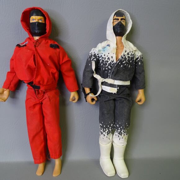 Vintage GI Joe 12" Figures Hall of Fame Storm Shadow Red Ninja Mission Gear - Picture 1 of 9